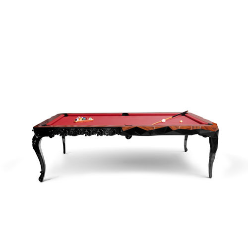 Table de billard design nouveau baroque - ROYAL SNOOKER - BOCA DO LOBO - professionnelle / en bois / sur mesure