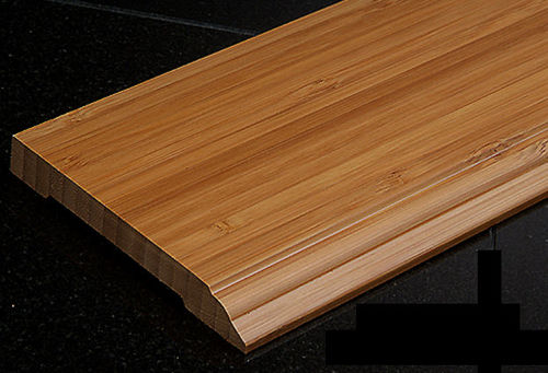 Plinthe en bambou - CARBONIZED VERTICAL - Higuera Hardwoods- The Finest Bamboo Products - arrondie / écolabel FSC