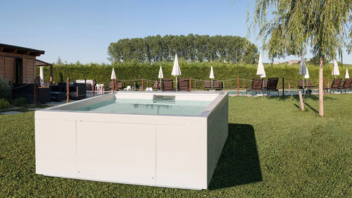 Spa hors-sol - YUI  - Piscine Acquaform - encastrable / rectangulaire / 3 places