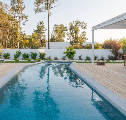 Piscine sur mesure - Elba - Piscine Acquaform - margelle intégrée / d'extérieur / enterrée