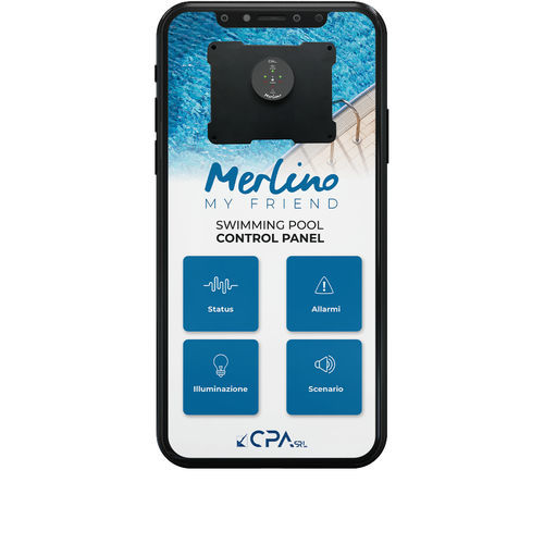 Logiciel de surveillance - Merlino - Piscine Acquaform - de programmation d'éclairage de scène / de gestion / pour commande à distance