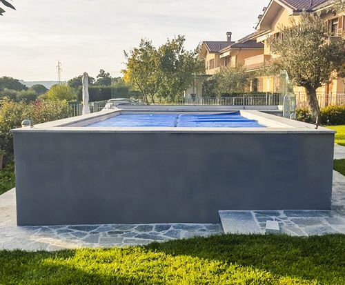 Revêtement mural pour l'extérieur - Piscine Acquaform - en composite / résidentiel / de piscine