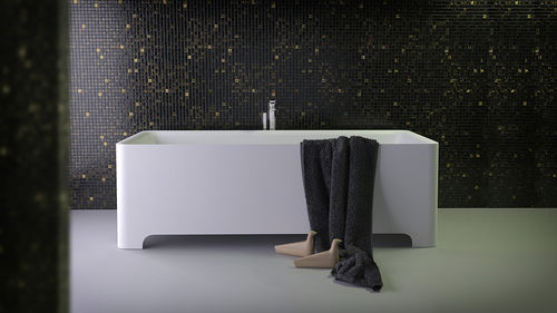 Baignoire à poser - FEEL - KNIEF & CO. GmbH - en Solid Surface / blanche
