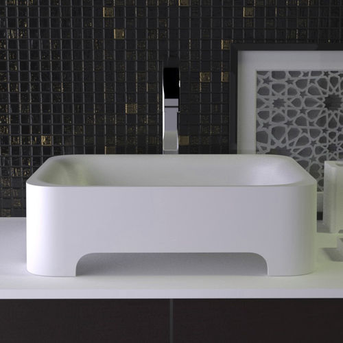 Vasque à poser - FEEL - KNIEF & CO. GmbH - en Solid Surface / contemporaine