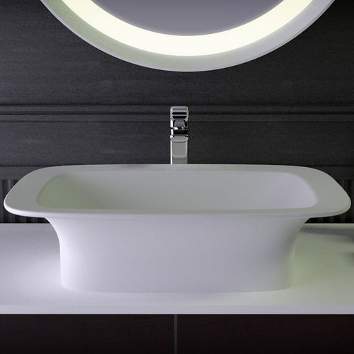 Vasque à poser - GLAM - KNIEF & CO. GmbH - en Solid Surface / contemporaine