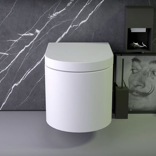 WC suspendu - PEARL - KNIEF & CO. GmbH - en céramique / sans bride / moderne