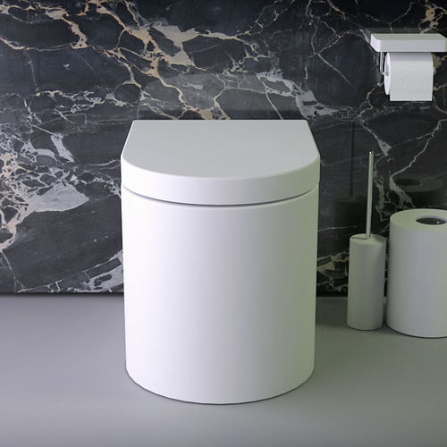 WC à poser - PRIME - KNIEF & CO. GmbH - en céramique / sans bride / moderne