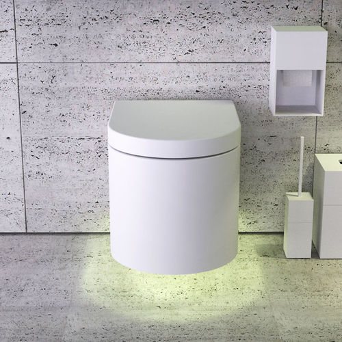WC suspendu - MOON - KNIEF & CO. GmbH - en céramique / sans bride / moderne