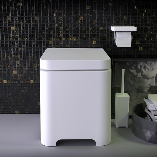 WC à poser - FEEL - KNIEF & CO. GmbH - en céramique / sans bride / moderne
