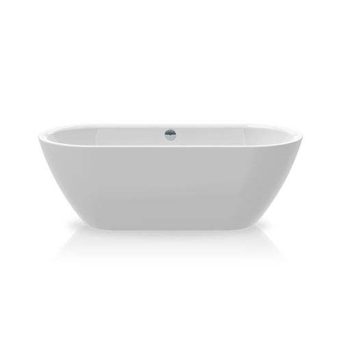 Baignoire ovale - FORM - KNIEF & CO. GmbH - à poser / en acrylique / blanche