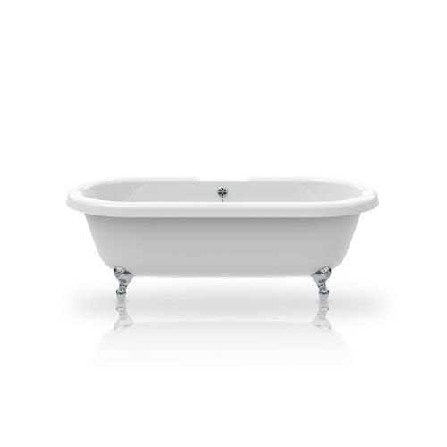 Baignoire ovale - EDWARDIAN - KNIEF & CO. GmbH - sur pieds / en acrylique / blanche