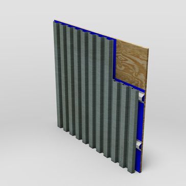 Plaque de toiture en aluminium - MT TRAPEZOIDAL - MetalTech-USA - en cuivre / ondulé