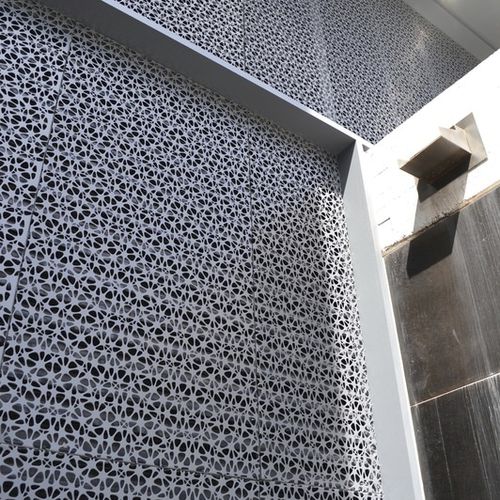 Panneau décoratif mural - MetalTech-USA - pour agencement intérieur / contrecollé / en aluminium