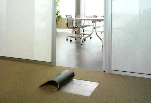 Plancher technique en métal - ELEVFLOOR - Oddicini Industrie - d'intérieur / finition moquette