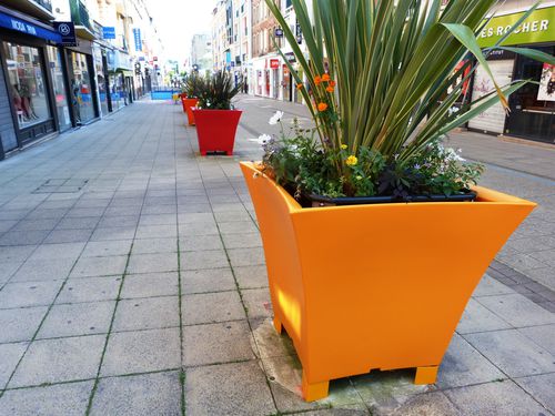 Jardinière en polyéthylène - COLOR - NORCOR MOB.URBAIN - pour espace public / d'extérieur
