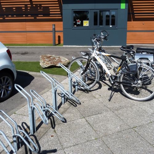 Range-vélo au sol - F-BIKE - NORCOR MOB.URBAIN - sécurisé / pour espace public / en acier