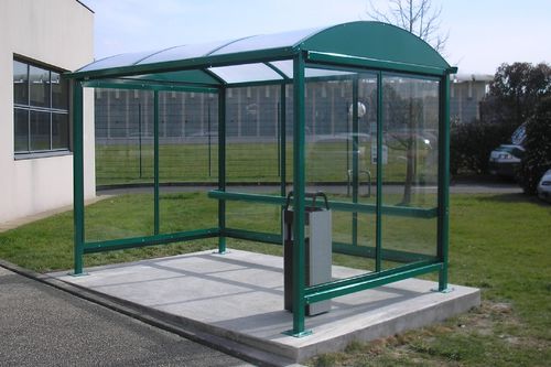 Abri fumeurs - FUMOIR -2 - BUDGET - NORCOR MOB.URBAIN