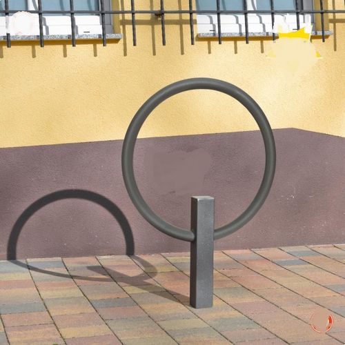 Appui-vélo au sol - RING - NORCOR MOB.URBAIN - pour espace public / en acier thermolaqué / professionnel