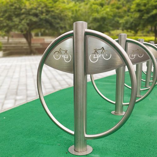 Appui-vélo au sol - APOYOX-SIGN - NORCOR MOB.URBAIN - pour espace public / en inox / professionnel