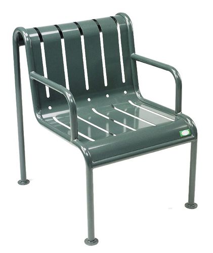 Fauteuil urbain contemporain - KOMFORT  - NORCOR MOB.URBAIN - en acier / pour espace public