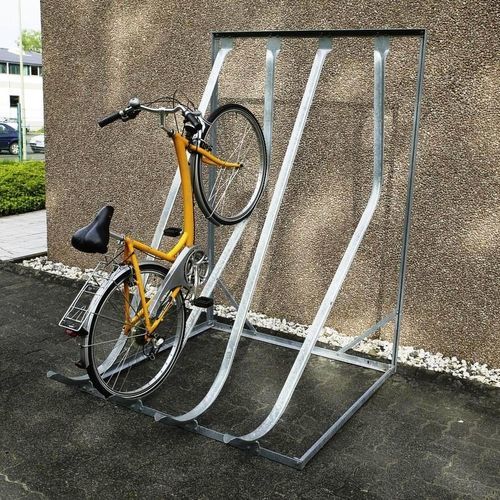 Range-vélo au sol - INKLINUM-W - NORCOR MOB.URBAIN - en acier galvanisé / en acier thermolaqué / sécurisé