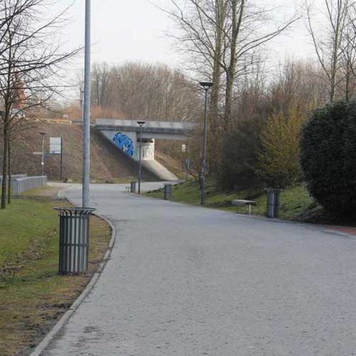 Poubelle publique - GIARDINO - NORCOR MOB.URBAIN - en acier galvanisé / contemporaine / pour espace public