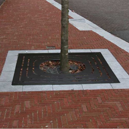 Grille d'arbre carrée - KILLA - NORCOR MOB.URBAIN - en acier galvanisé