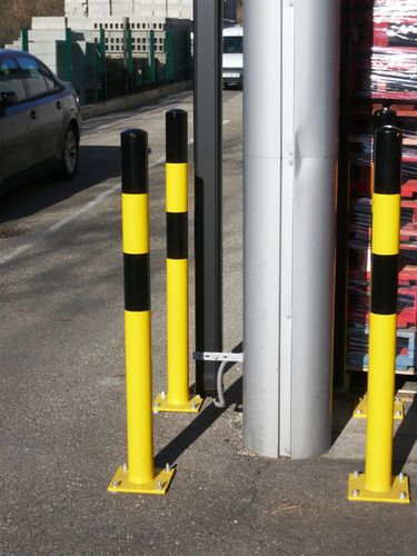 Borne de protection - PIRATUS - NORCOR MOB.URBAIN - amovible / en acier / haute