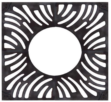 Grille d'arbre carrée - HYDE PARK - NORCOR MOB.URBAIN - en fonte