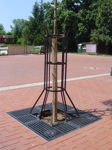 Grille d'arbre carrée - QUADRAL - NORCOR MOB.URBAIN - en fonte