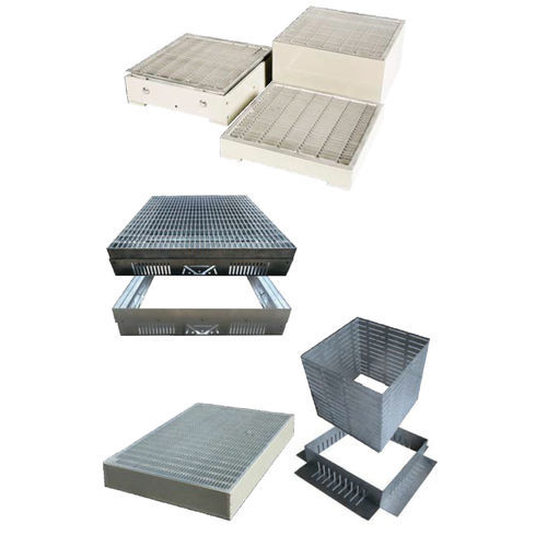 Grille pour caniveau en plastique - TRF, TRH, TH, TRS, TRK - DIADEM - en acier galvanisé / en résille / pour maison