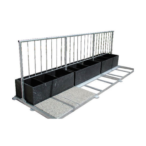 Garde-corps en acier galvanisé - DRS Standard - DIADEM - à barreaux / d'extérieur / pour balcon