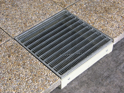 Grille pour caniveau en acier - TRH - DIADEM