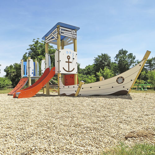 Structure de jeu pour aire de jeux - BIBOU : BATEAU ANDY' 3681 - Transalp - pour établissement public / pour espace public / pour collectivité