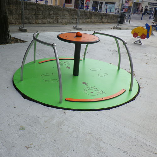 Jeu tournant enfant - BIBOU : MANÈGE ANDY' - Transalp - pour personnes à mobilité réduite / pour aire de jeux