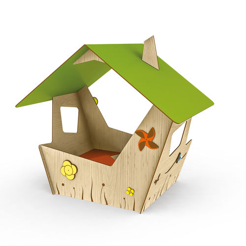 Cabane pour enfant pour extérieur - LOELIE - Transalp - au sol