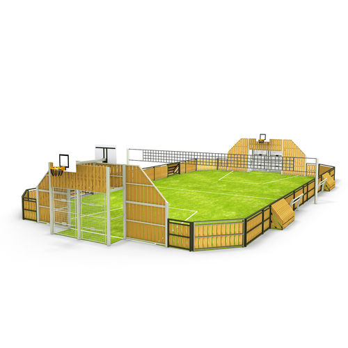 Terrain multisports pour collectivité - POLYSPORT : SQUADRA - Transalp