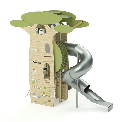 Structure de jeu pour aire de jeux - LE BAOBAB   - Transalp - pour crèche / pour établissement public / pour espace public