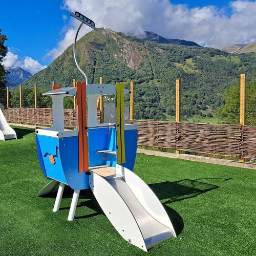 Cabane pour enfant pour aire de jeux - LA TÉLÉCABINE  - Transalp - pour établissement public / au sol