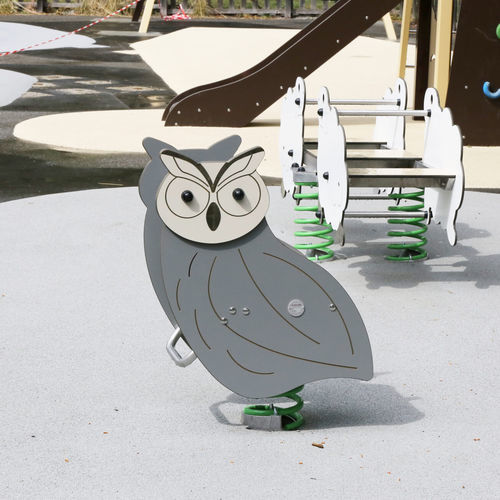 Jeu à ressort en HPL - LE HIBOU  - Transalp - animal / monoplace