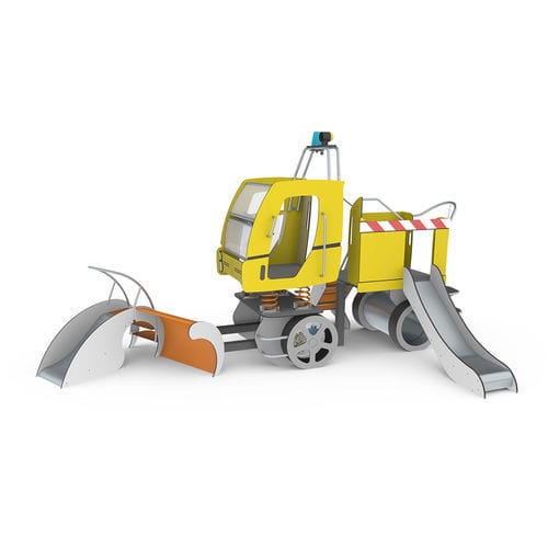 Structure de jeu pour crèche - VE-431 - Transalp - pour établissement public / pour aire de jeux / en acier inoxydable