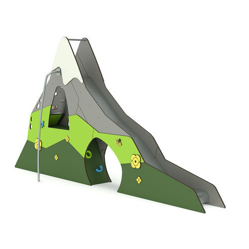 Structure de jeu pour aire de jeux - TO-430 SOMMET - Transalp - pour espace public / avec mur d'escalade / avec abri
