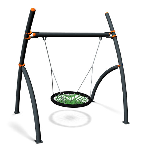 Balançoire en inox - ATOLL : OSIRIS - Transalp - pour parc de jeux