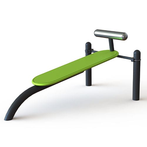 Banc à abdominaux d'extérieur - 9 PS  - Transalp