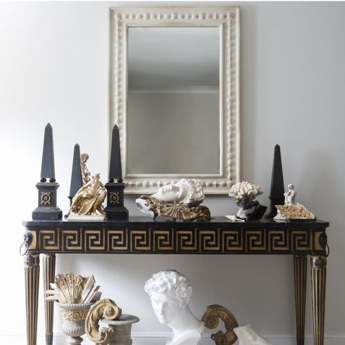 Miroir mural - 808 B - MOISSONNIER - de style / rectangulaire / en hêtre