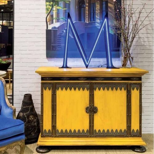 Buffet de style - 744 B - MOISSONNIER - en bois laqué / en hêtre / à portes battantes