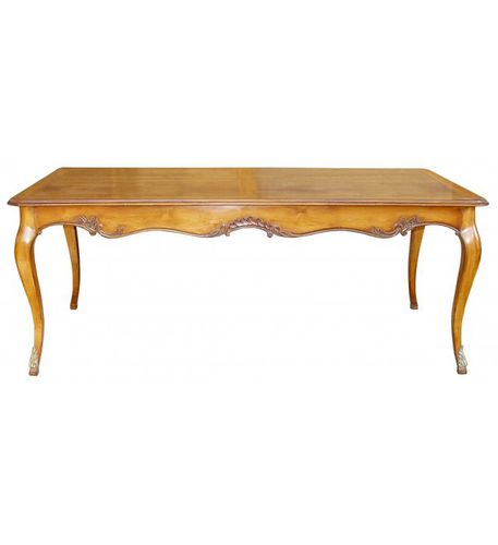 Table de style Régence - 682 series - MOISSONNIER - en cerisier / rectangulaire / à rallonge