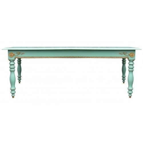 Table de style - 690 B - MOISSONNIER - en hêtre / en bois laqué / avec piètement en hêtre