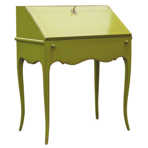 Meuble secrétaire de style Louis XV - 551 series - MOISSONNIER - en bois laqué / en hêtre / avec rangement intégré