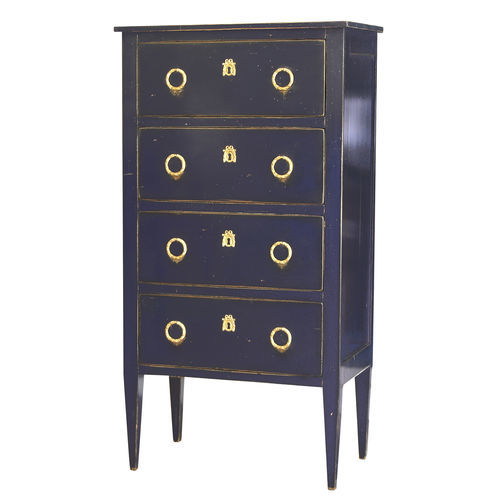Chiffonnier de style Directoire - 556 series - MOISSONNIER - en cerisier / en hêtre / en marbre